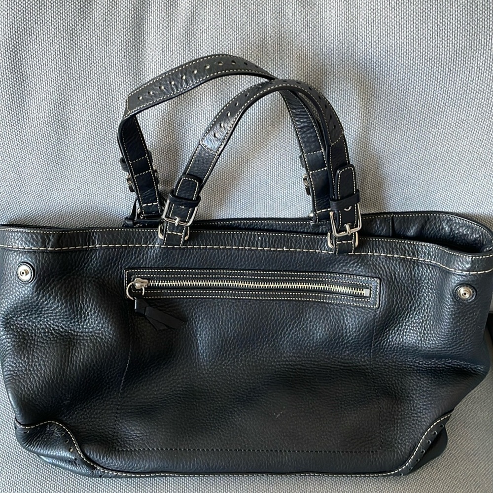 Black large Coach tote bag in great condition